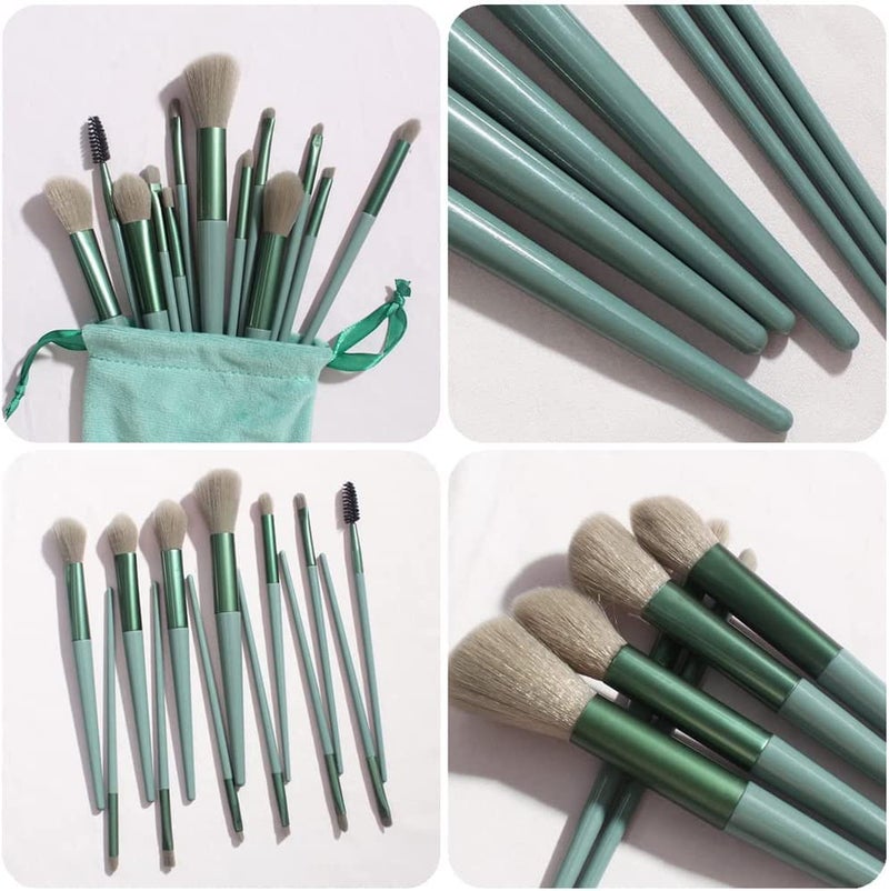 Calyrex Makeup Brushes Kit Face Makeup Brushes Set Professional Foundation Brush Eyeshadow Brush Travel Makeup Brushes for makeup beginners and enthusiasts13 Piece - Image 4
