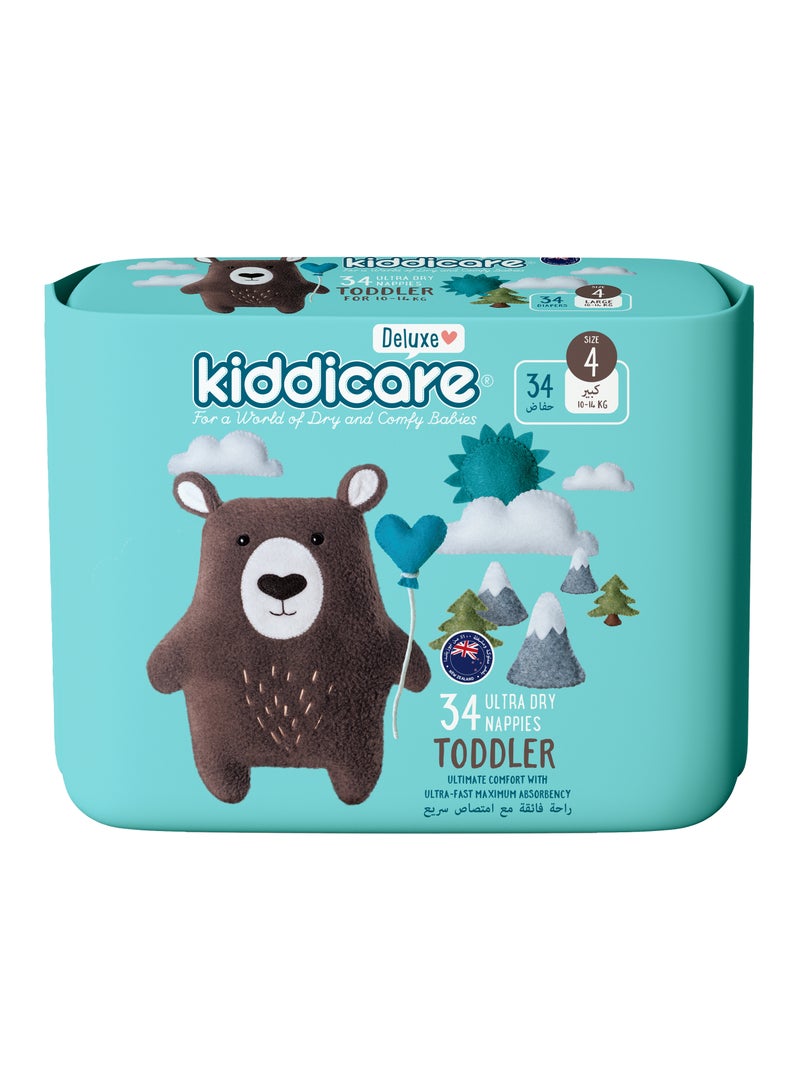Kiddicare Deluxe Toddler Diapers Size 4 - Image 1
