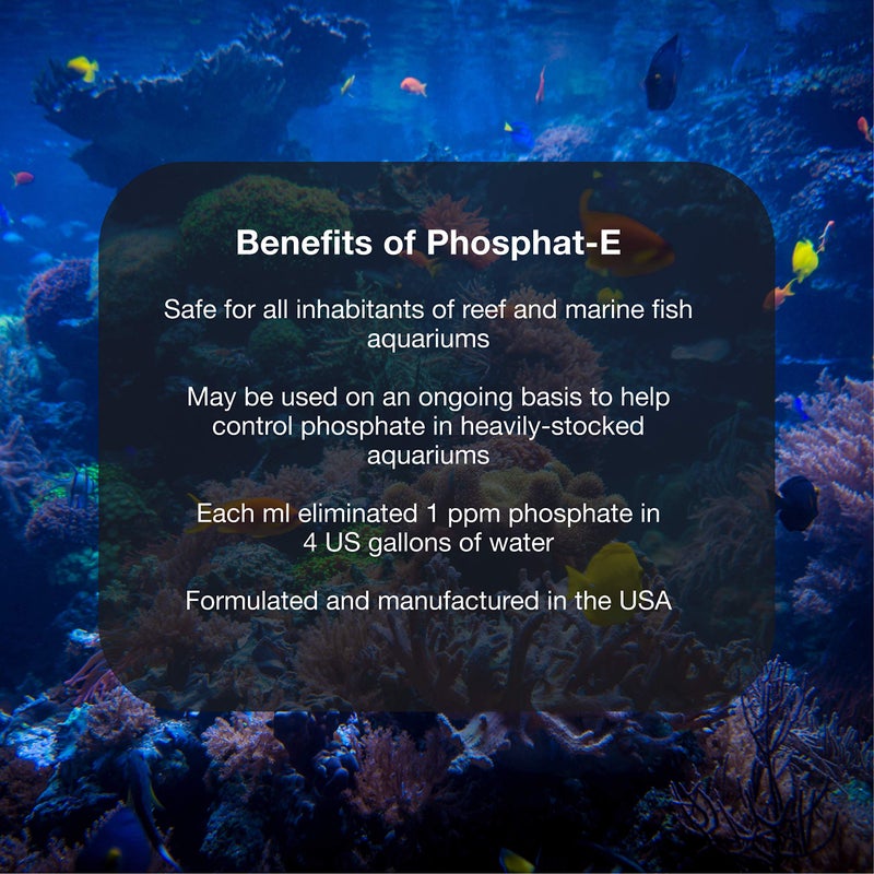 Brightwell Aquatics Phosphat-E - Liquid Phosphate Remover for Marine Fish and Reef Aquarium - Image 3