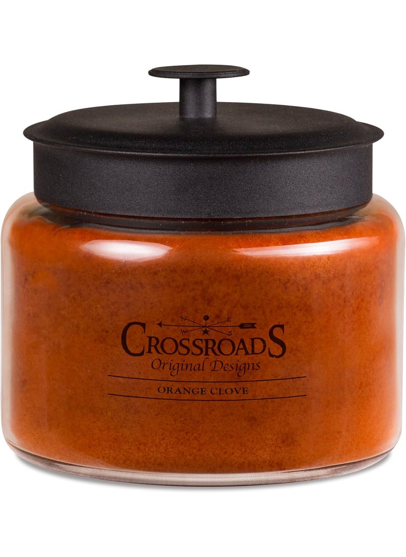 Crossroads Crossroads Orange Clove Scented 4-Wick Candle, 64 Ounce 