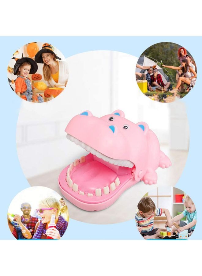 نيبمينينت لعبة فرس النهر لمقلب عض الإصبع من قطعتين 20x9x11.5سم - Image 4