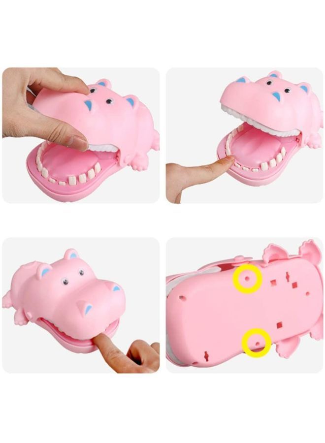 نيبمينينت لعبة فرس النهر لمقلب عض الإصبع من قطعتين 20x9x11.5سم - Image 5