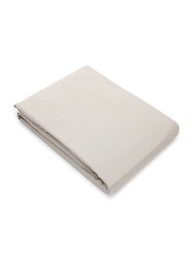 MEHALLA MEHALLA Fitted Sheet Set - Square Sateen  - Queen Light Grey-Egyptian Cotton 100%  - Image 2
