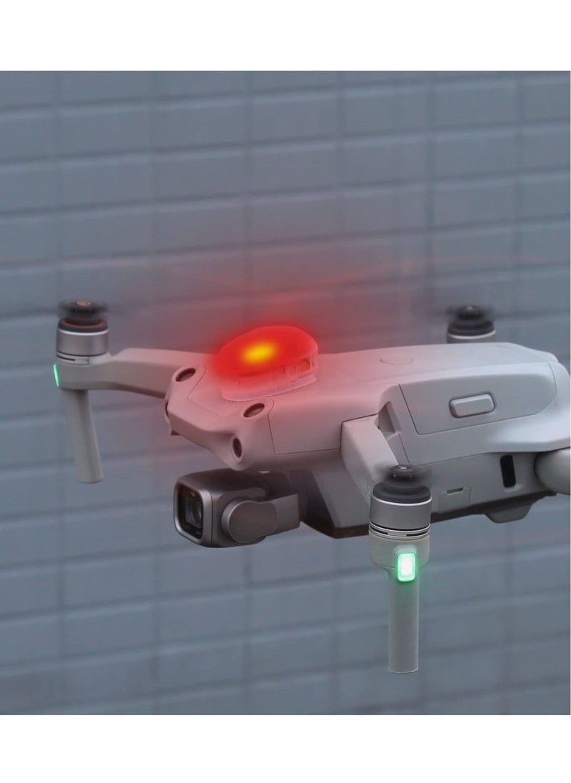 Drone Strobe Light Anti-Collision, for DJI Mini SE/Air2s/Mavic 2 and All Other Drones Led 3 Color Super Bright Rechargeable Night Flight Warning Light Anti-collision Lighting