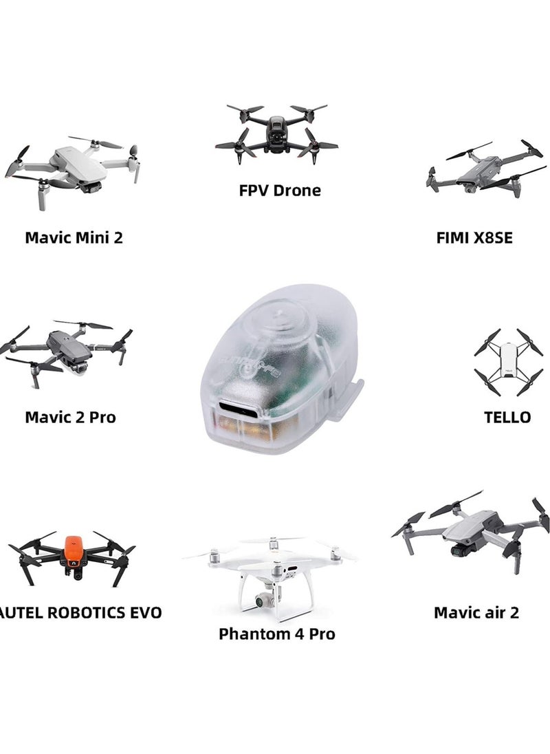 Drone Strobe Light Anti-Collision, for DJI Mini SE/Air2s/Mavic 2 and All Other Drones Led 3 Color Super Bright Rechargeable Night Flight Warning Light Anti-collision Lighting