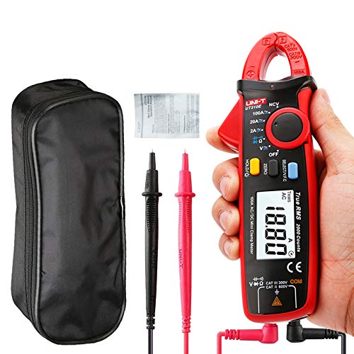 UNI-T UNIT UT210E Mini Digital Clamp Meter 100A AC DC Current Voltage True RMS Pliers Ammeter Resistance Capacitance Diode Tester Multimeter - Image 3