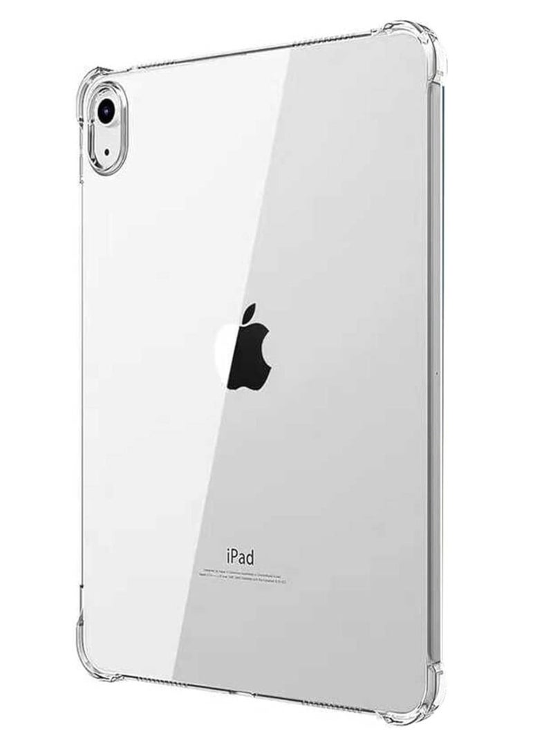 حافظة لجهاز ايباد اير 13 انش (2024)، [حماية الزوايا] غطاء خلفي شفاف مضاد للصدمات، غطاء واقي ناعم ومرن ورفيع للغاية من البولي يوريثين الحراري لايباد اير 13 (M2) 2024 (ايباد اير 13 2024) - Image 2