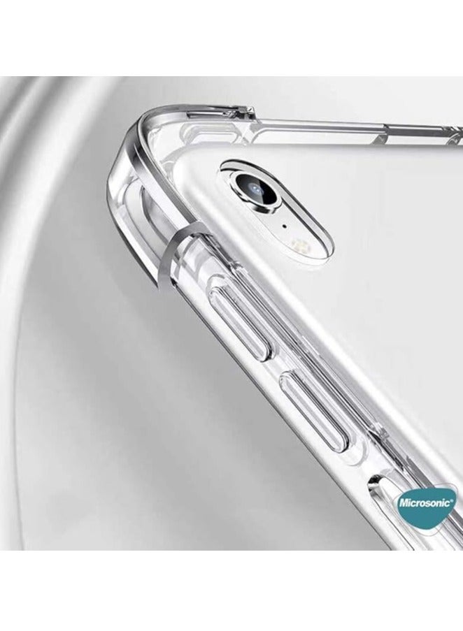 حافظة لجهاز ايباد اير 13 انش (2024)، [حماية الزوايا] غطاء خلفي شفاف مضاد للصدمات، غطاء واقي ناعم ومرن ورفيع للغاية من البولي يوريثين الحراري لايباد اير 13 (M2) 2024 (ايباد اير 13 2024) - Image 3