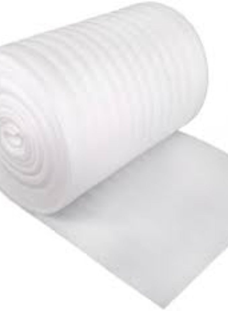 KNP KNP White Cushioning PU Foam Sheet Roll (1MM X 1M X 50M) is designed to provide superior protection and cushioning for a variety of applications. - Image 1