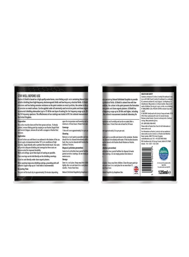 Rustins G Shield Electro Smog Shielding Paint 125ml - Image 3