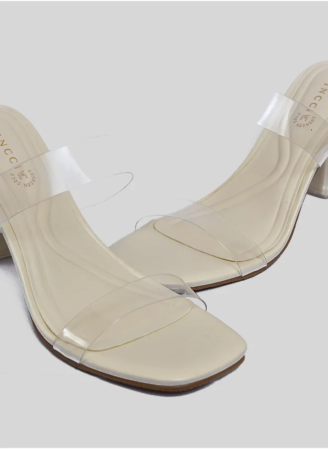 Vincci Multi Strap High Heel Sandals