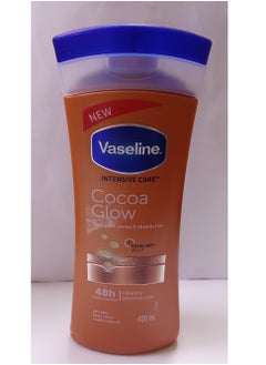 Vaseline Intensive Cocoa Glow Body Lotion with Pure Cocoa Extracts and Shea Butter Brown 400ml 
