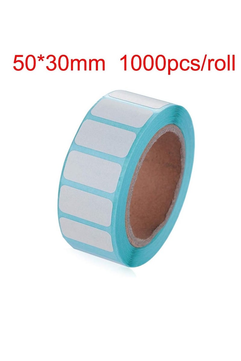 Beone 50x30mm 4000pcs Thermal Barcode Labels Roll, Label Paper Compatible Direct Thermal Printers - Image 3