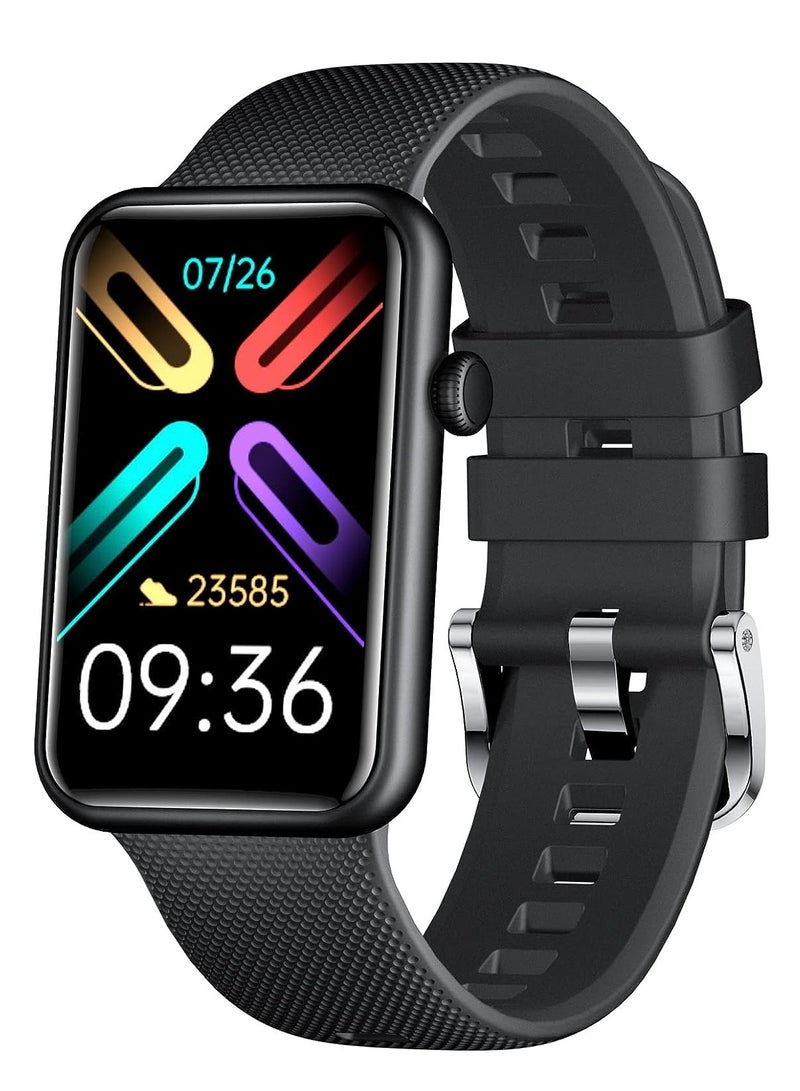 SYOSI Fitness Tracker, Smart Watch with Heart Rate Sleep Monitor,1.57" HD Full Touch Screen Activity Tracker,Pedometer Step Calorie Counter,Waterproof Sports Gift for Women Men Teens - Image 1