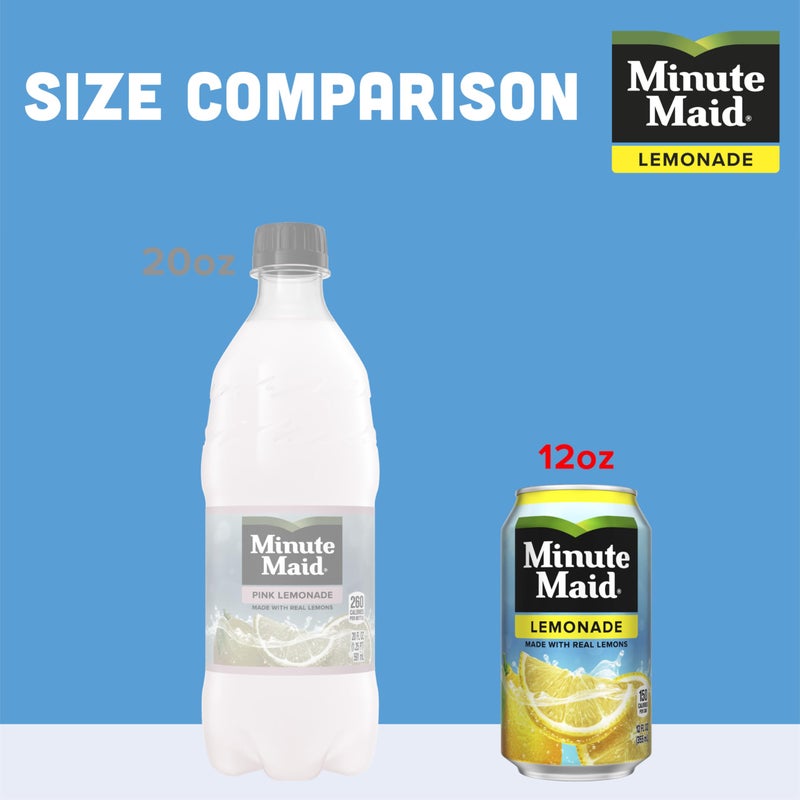 Minute Maid عصير ليمون مينيت ميد، 12 أونصة، عبوة من 12 - Image 3