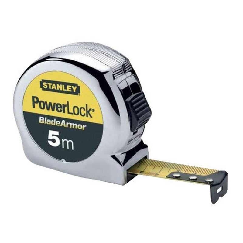 Stanley Stanley 133514 Powerlock Blade Armor Tape Measure YellowBlack 5 m25 mm