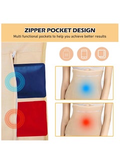 General Castor Oil Packaging 6pcs Reusable Castor Oil Packs Wraps Reusable Organic Castor Oil Pack for Tummy Neck Knees Chest Neck Relaxation  - Image 4