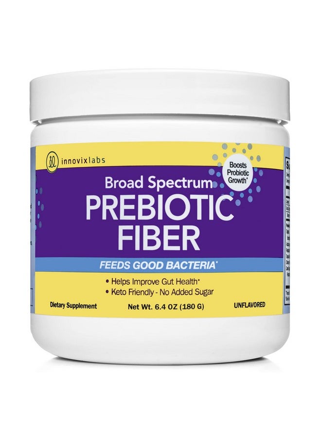 InnovixLabs - Prebiotic Fiber Powder Gut Health And Regularity. Prebiotics For Women. Diverse Fiber Supplement. Soluble And Insoluble Fiber. Vegan/Gf. No Sugar. 30Day Prebiotic Powder Supplement - Image 1