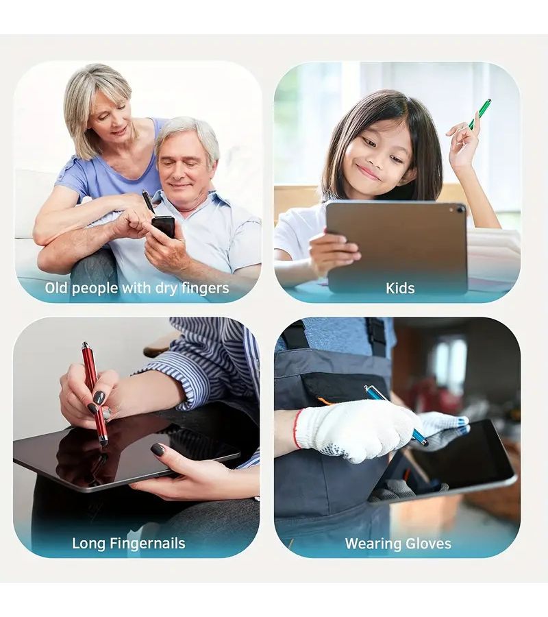 Universal Stylus Pen for Capacitive Devices 30 Pack No Battery Required - Image 4