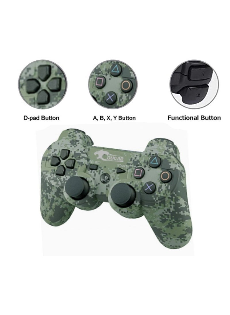 COUGAR PS3 Dualshock  Wired Controller For Playstation 3 - (Camouflage army)