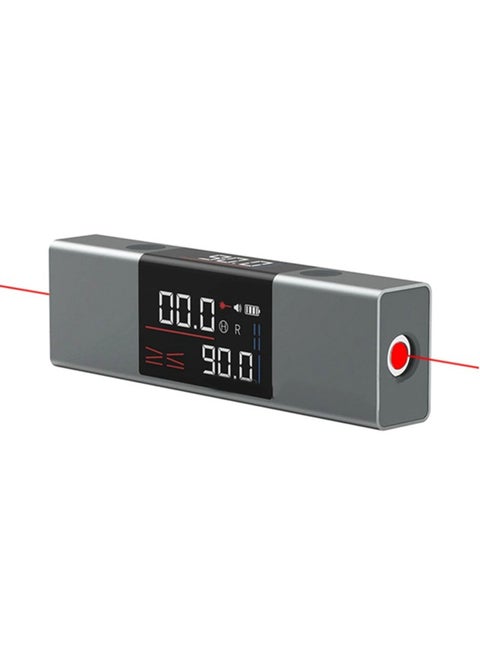 Double Laser Angle Projector Casting Instrument Angle Meter Measure Tools Digital Inclinometer Double-sided HD Screen