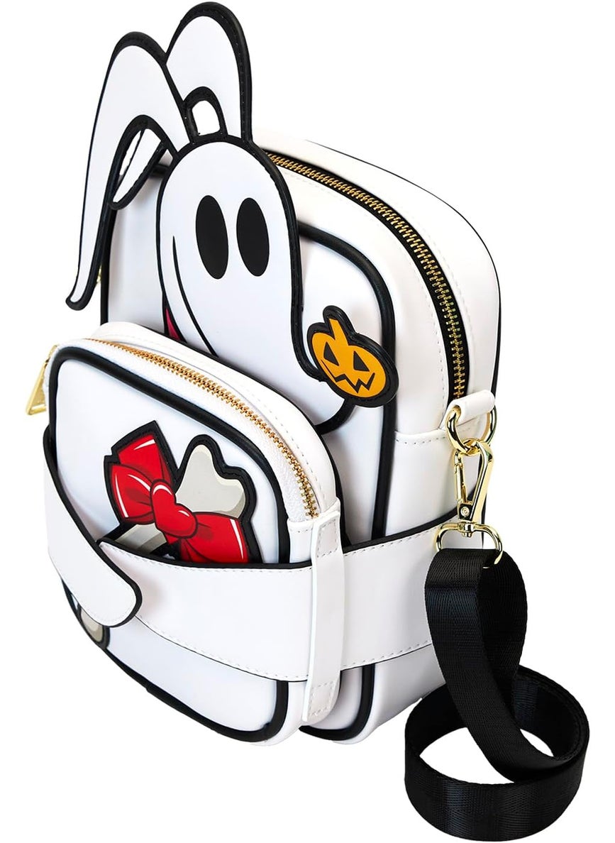 Loungefly Loungefly Disney Nightmare Befpre Christmas Zero Passport Crossbuddies Bag  - Image 4