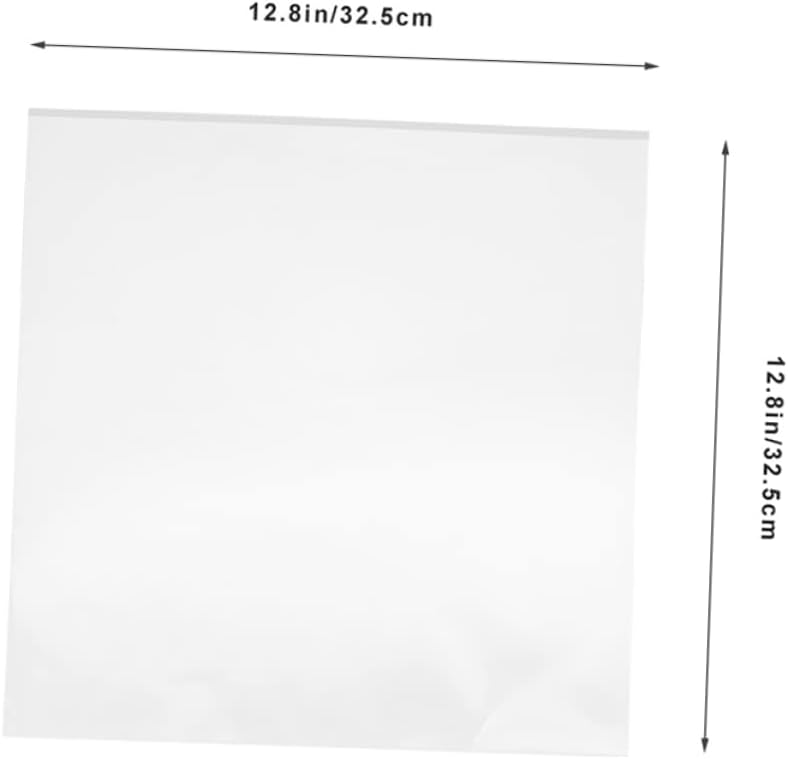 Record Protective Sleeves Adhesive Covers 25pcs for Dust Moisture Prevention Album Clean Safe - Image 3