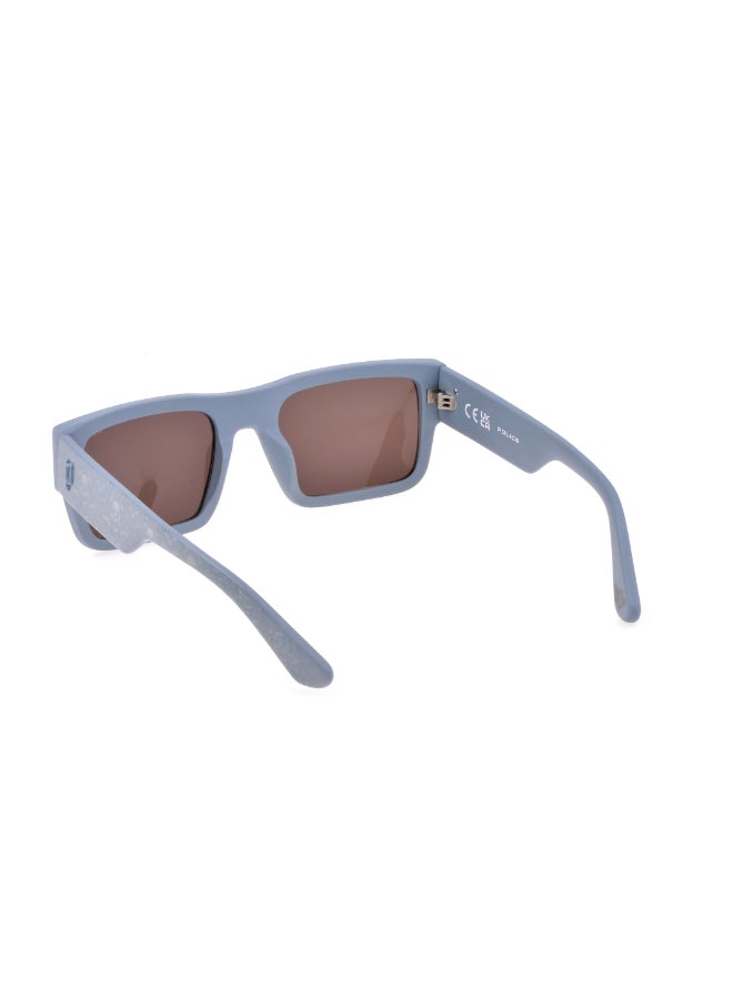 POLICE Full Rim SQUARE Sunglasses SPLL12540M81 - Image 5
