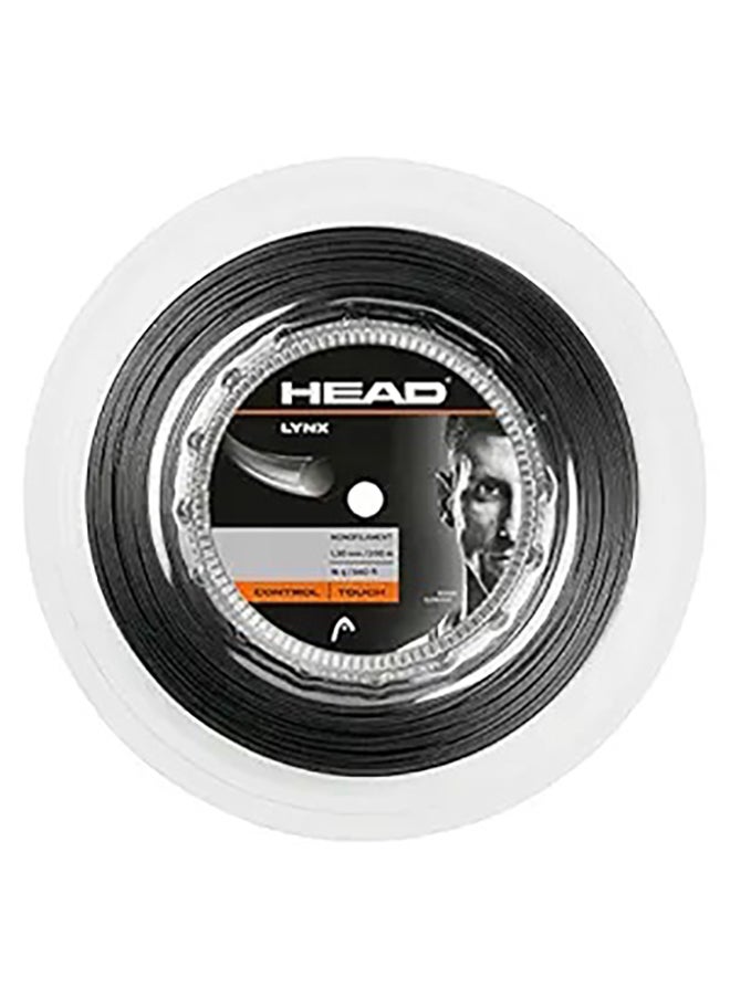 HEAD Unisex Lynx Tennis String | Size: 17g | Tournament Level, Lively Touch, Control | Material: Co-Polymer Mixture 