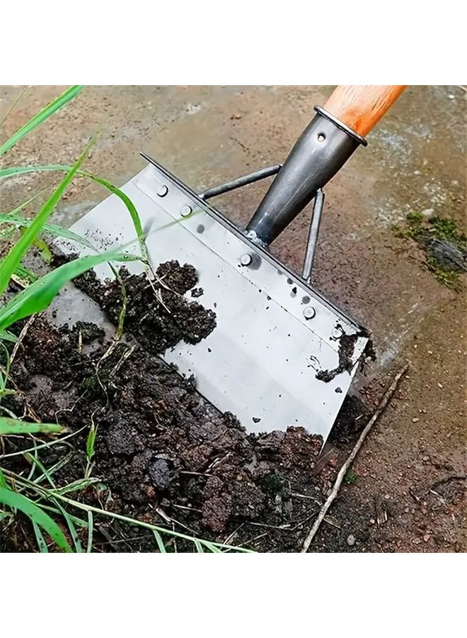 Stainless Steel Multifunctional Gardening Shovel 30cm Heavy Duty Weeding Digging Tool - Image 5