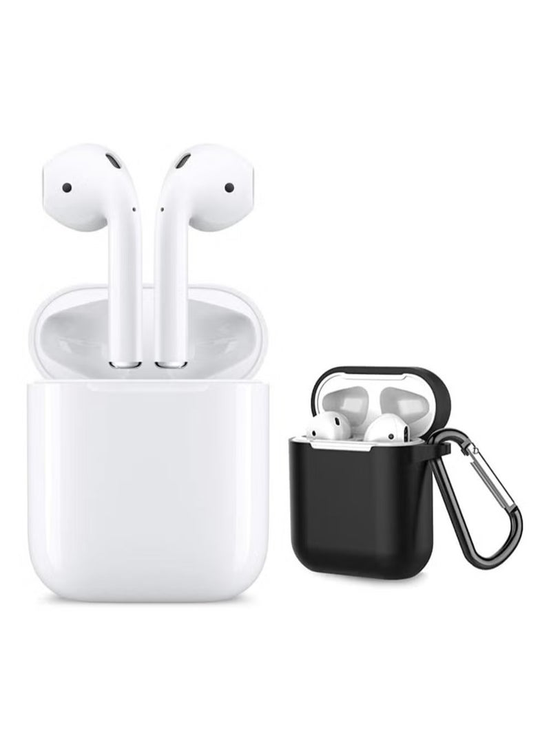 Haino Teko Air 2 Bluetooth Wireless Earbuds for Android & iOS Devices | Premium Sound, Comfortable Fit, Touch Controls, Long Battery Life, Noise Isolation | Ideal for Music, Calls, and Travel (White)  - Image 2