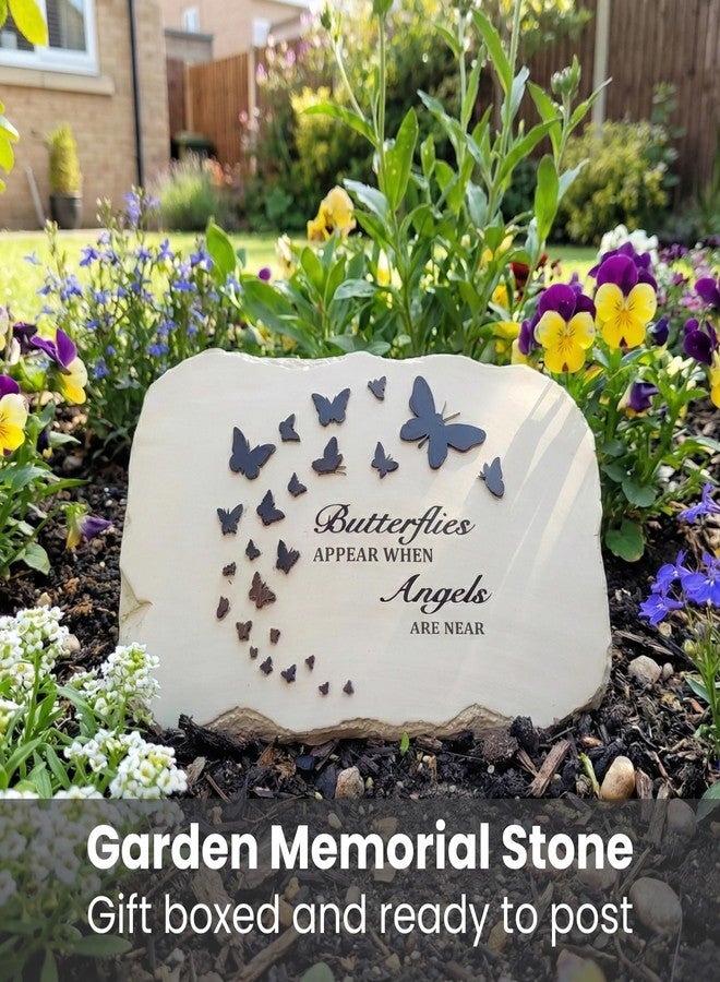 PetAngell Memorial Stones for Loved Ones Outside - Memorial Garden Stones in Memory of Loved Ones Lost, Pet Memorial Stone, Garden Remembrance Stones - 10.5 x 7 x 0.5 inches, Waterproof Resin - Image 5