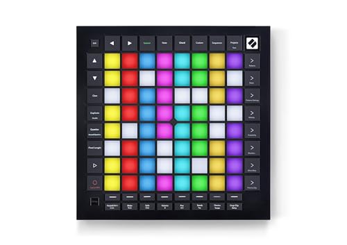 Novation Launchpad Pro MK3, MIDI 64-Grid Controller and Sequencer for Ableton Live, Logic Pro and Hardware, 64 Sensitive RGB Pads, Dynamic Note Playing, Chord and Scale Modes - Image 1