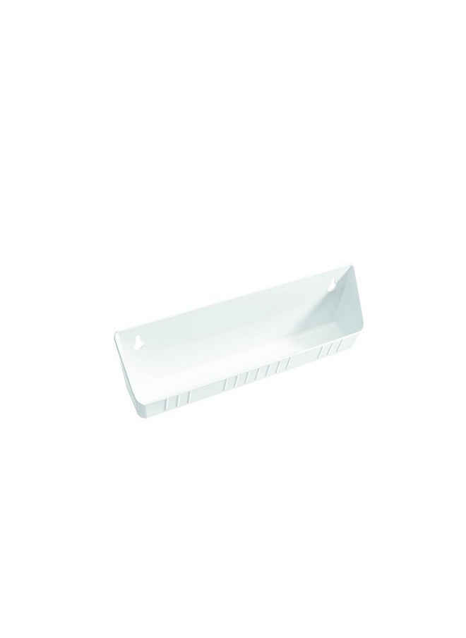 Rev-A-Shelf Rev-A-Shelf 14" Tip-Out Plastic Sink Trays for Kitchen and Bathroom Base Cabinet, Pull Out Vanity Shelf Home Organizer, White, 6572-14-11-52  - Image 3