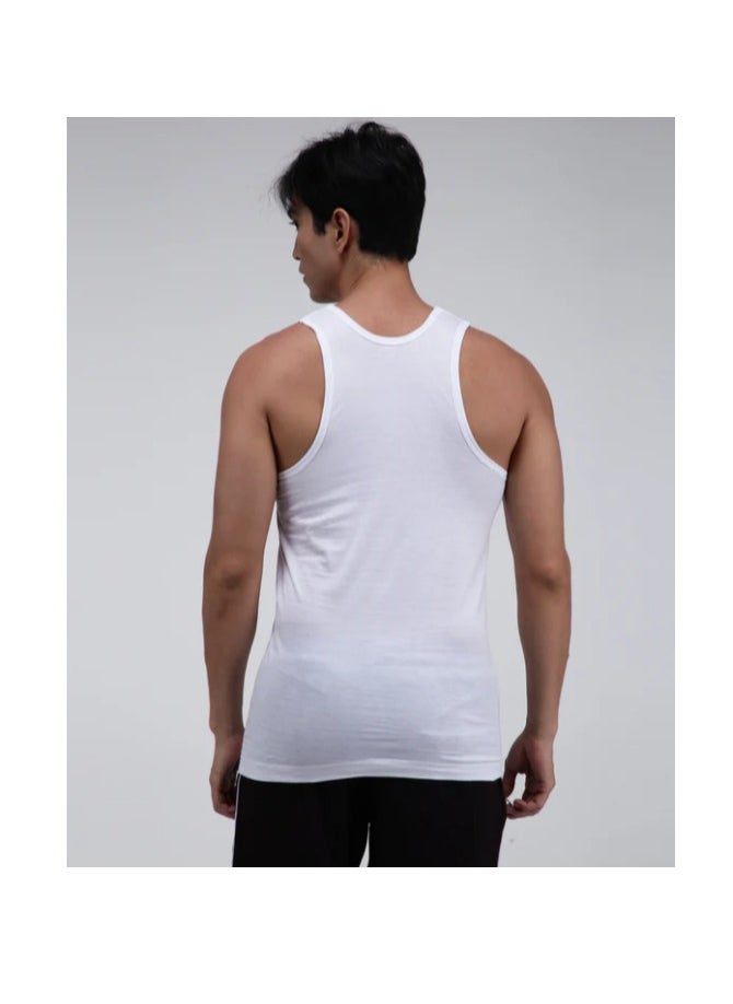 Amul comfy Men's Cotton U Neck Vest (Set of 3)  - Image 4