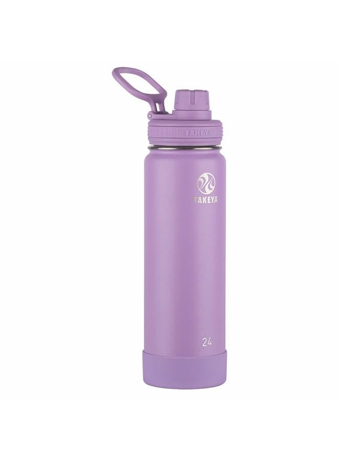 Takeya Actives Insulated Stainless Steel Water Bottle with Spout Lid 24 oz 51185 - Image 1