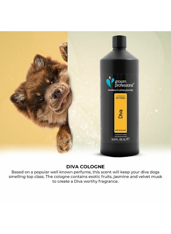 Groom Professional Diva Cologne (Perfume)[Flavor - Exotic Female Scent, Volume - 1L] - Image 3