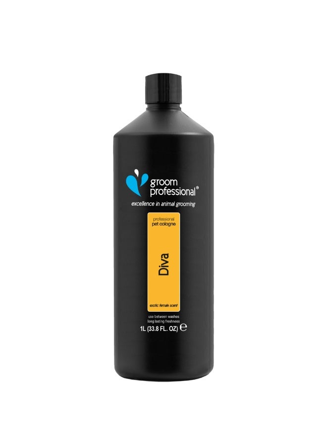 Groom Professional Diva Cologne (Perfume)[Flavor - Exotic Female Scent, Volume - 1L] - Image 2