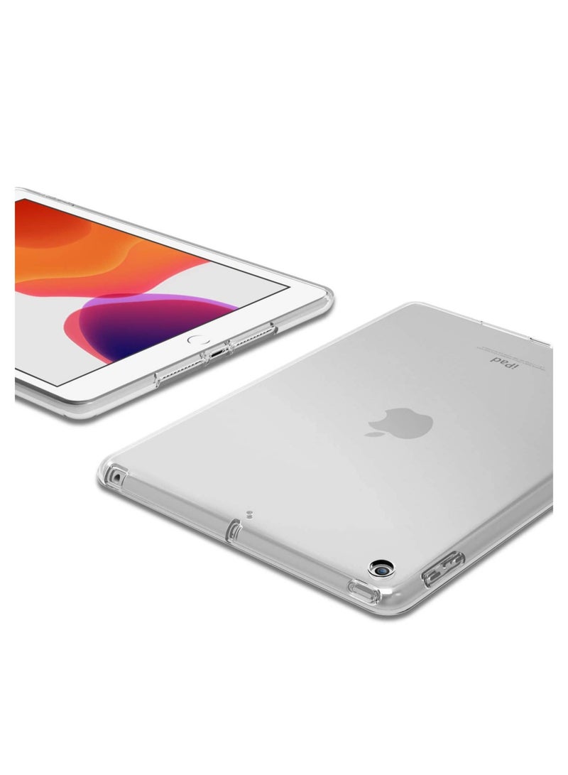 ELTRAZONE حافظة شفافة لجهاز iPad 10.2" الجيل التاسع 2021 / الجيل الثامن iPad 2020 / الجيل السابع iPad 10.2" 2019، غلاف خلفي رقيق وناعم وخفيف الوزن من TPU لجهاز iPad 9/8/7 بحجم 10.2 بوصة - Image 5