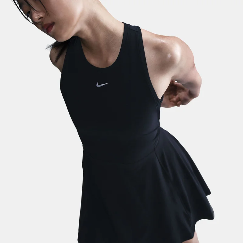 Nike black Women's Victory Dri-FIT Tennis Dress for Women | Best Price UAE