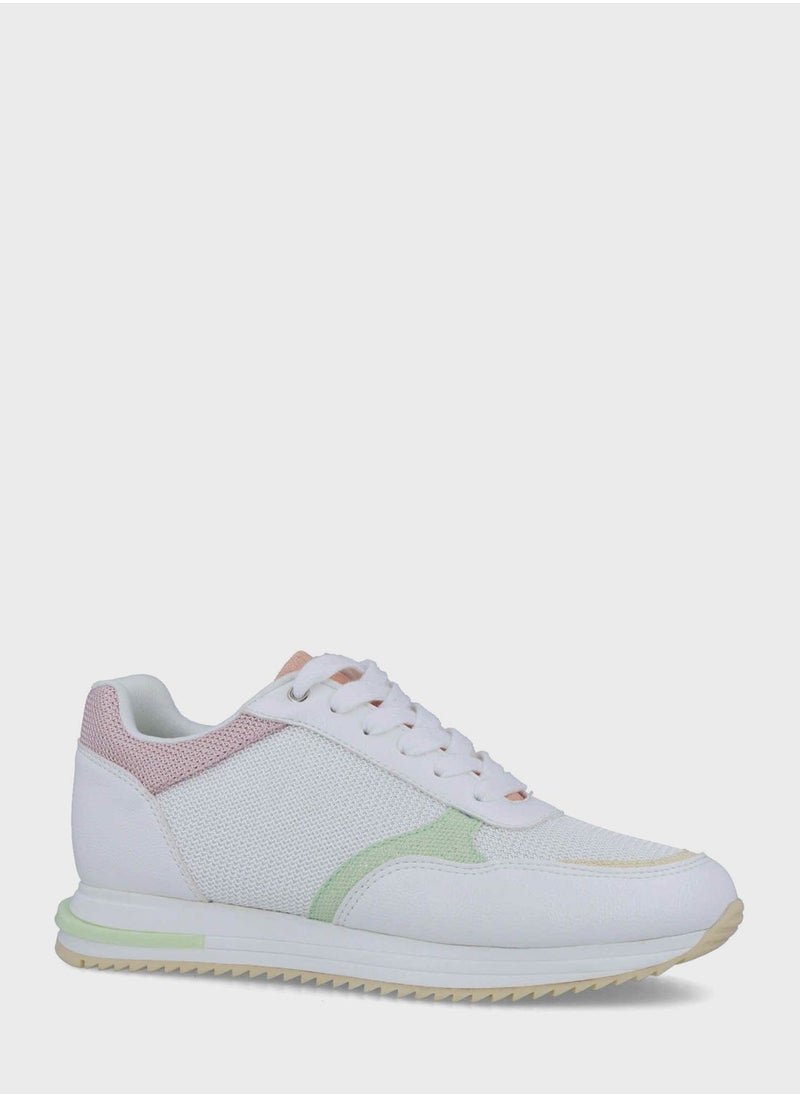 MENBUR Lace Up Low Top Sneakers  - Image 2