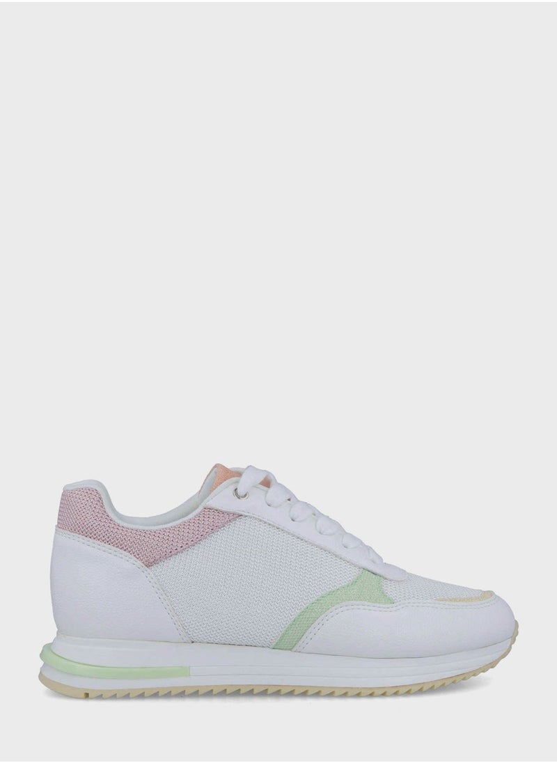 MENBUR Lace Up Low Top Sneakers  - Image 1