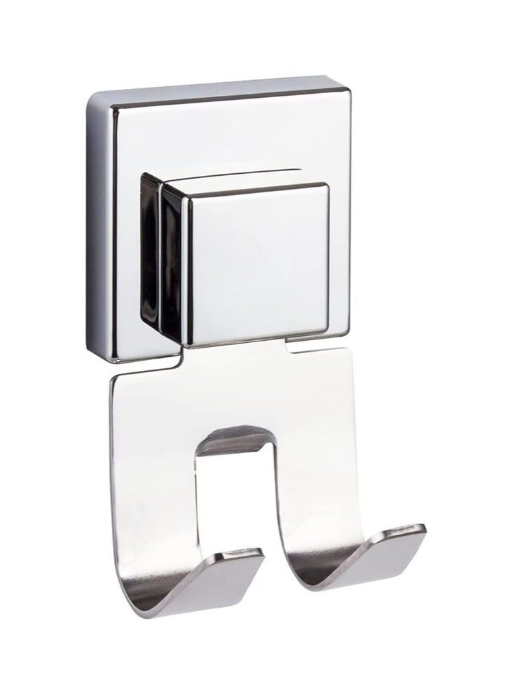SMARTLOC Vaccum Suction Double Hook Silver - Image 1
