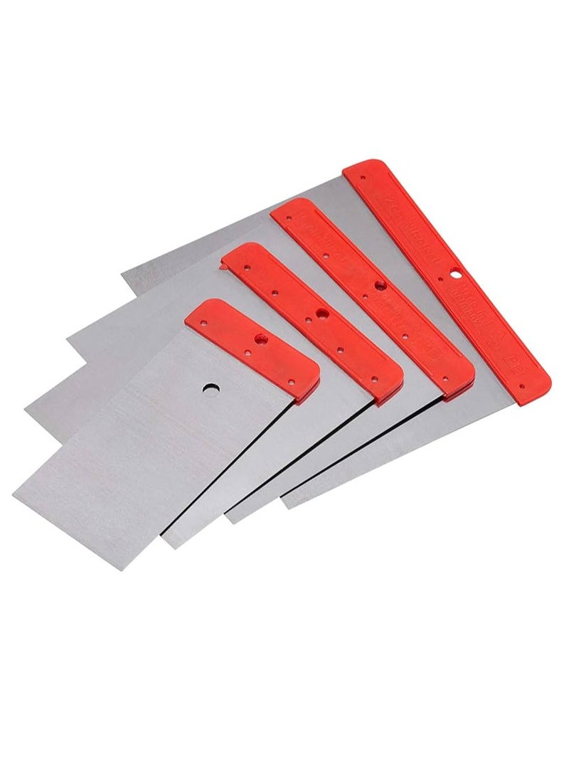 art life Stainless Steel Putty Knife Set – 4 Sizes for Painting and Spackling - Image 2