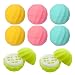 RONRONS 0.25 oz/7g Sphere Lip Balm Containers, 8 Refillable Screw Cap Empty Lip Balm Tubes, DIY Reusable Lipstick Tubes Lip Gloss Containers Ball BPA Free Colorful Mini Makeup Lipgloss Tubes(4 Colors) - Image 2