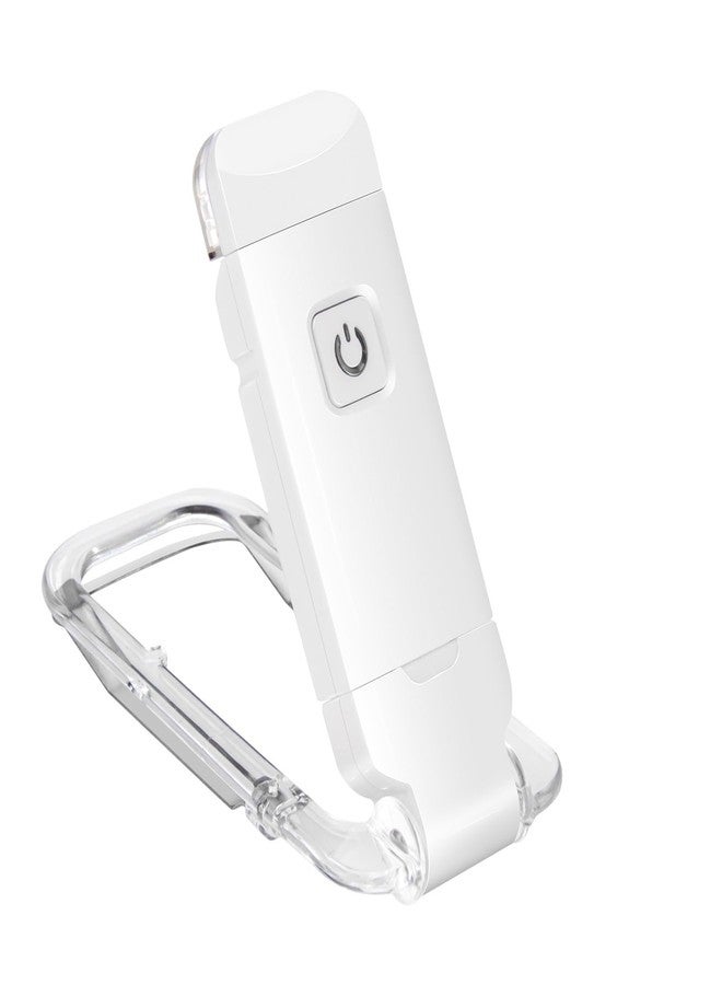 لوكسواي مصباح قراءة كتب قابل لإعادة الشحن عبر منفذ USB من LUXXSWAY للأطفال، مصابيح كتب لطيفة في السرير، ضوء أبيض دافئ، سطوع قابل للتعديل لحماية العين، مصابيح لاسلكية بمشبك للعلامات المرجعية، مصباح كتب محمول لعشاق القراءة - Image 1