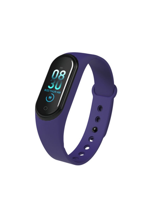 M4m8 Smart Bluetooth Bracelet True Heart Rate Health Sports Watch Step Counter - Image 1