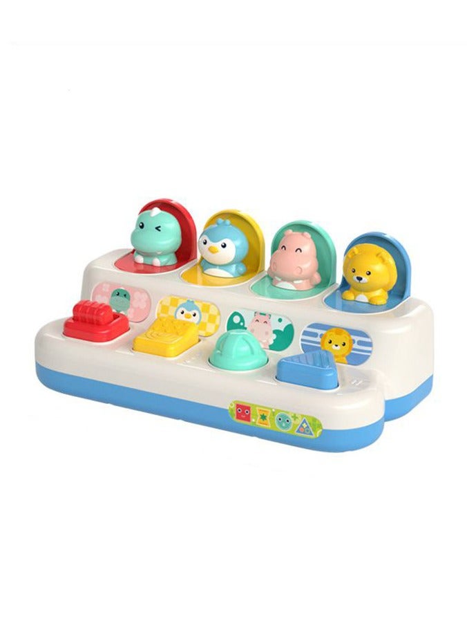 ألعاب الديناصور التفاعلية للرضع والأطفال الصغار فوق 18 شهراً، ألعاب الحس التفاعلية للرضع 1 2 3، التعلم المبكر وتطوير الدماغ ألعاب تعليمية، ألعاب الحيوانات - Image 1