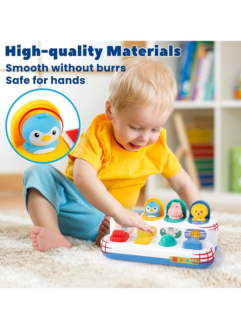 ألعاب الديناصور التفاعلية للرضع والأطفال الصغار فوق 18 شهراً، ألعاب الحس التفاعلية للرضع 1 2 3، التعلم المبكر وتطوير الدماغ ألعاب تعليمية، ألعاب الحيوانات - Image 3