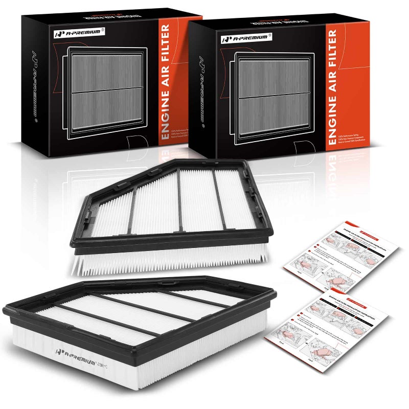 APremium 2PC Engine Air Filter Compatible with BMW X5 20192020 X7 20192020 750i750i xDrive 20162019 Alpina B7 20172019 M550i xDrive20182020 V8 44L Replace 13718613250